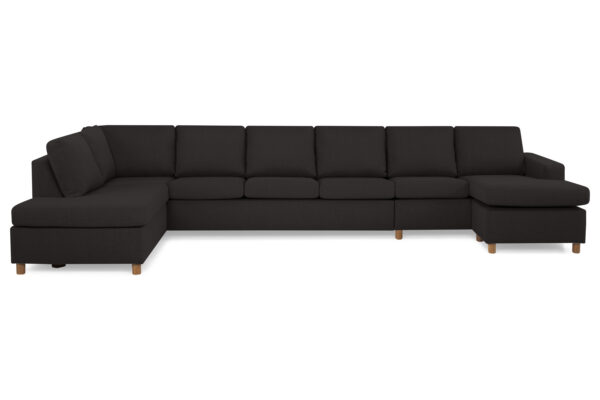 Crazy U-sofa XXL Divan Høyre - Antrasitt