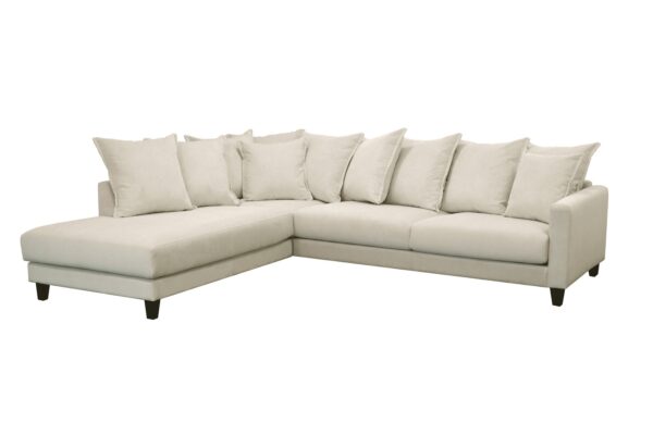 Nida Sjeselongsofa 4-seter - Beige