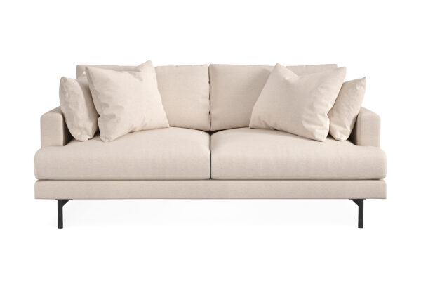 Menard Dyp 3-seters Sofa 205 cm bred - Lys Beige / Natur