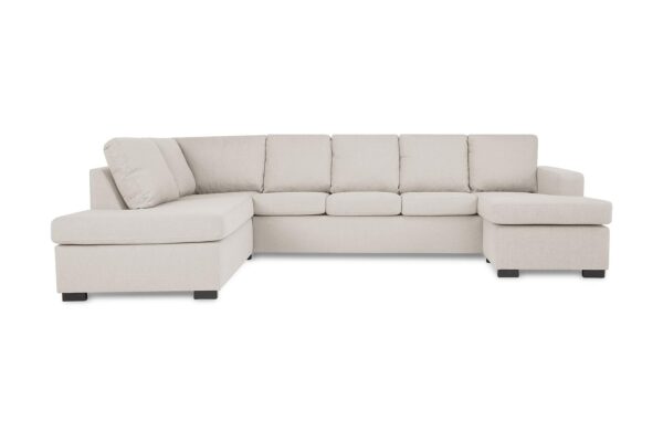 Crazy U-sofa XL Divan Høyre - Beige