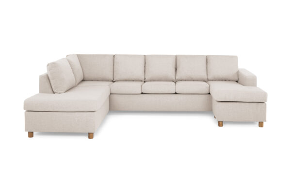 Crazy U-sofa XL Divan Høyre - Beige