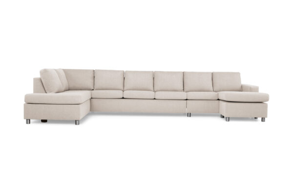 Crazy U-sofa XXL Divan Høyre - Beige