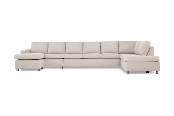 Crazy U-sofa XXL Divan Venstre - Beige