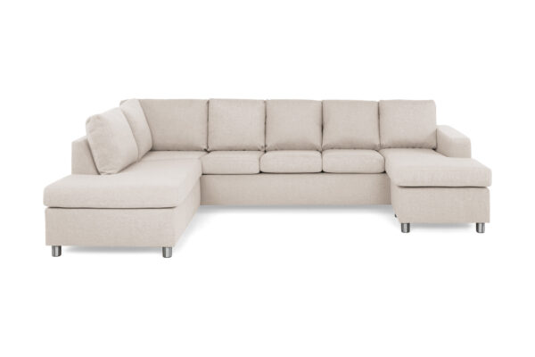 Crazy U-sofa XL Divan Høyre - Beige