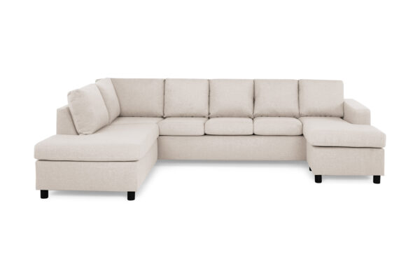 Crazy U-sofa XL Divan Høyre - Beige