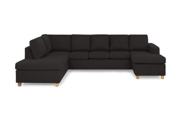 Crazy U-sofa XL Divan Høyre - Antrasitt