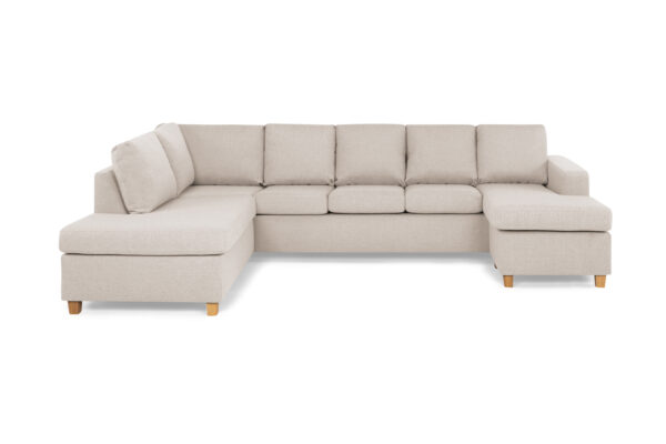 Crazy U-sofa XL Divan Høyre - Beige