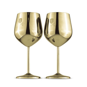 Berlinger Haus vinglass 2 pk gull