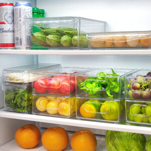 Kimola oppbevaringsbokser til mat 4 pakning