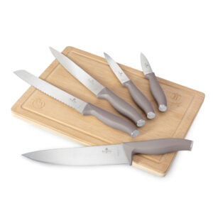 Berlinger Haus knivsett 6 deler Taupe