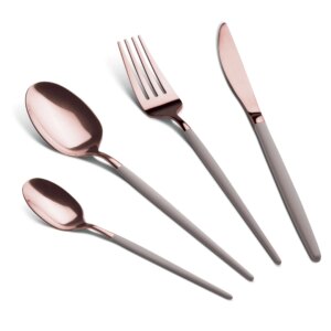 Berlinger Haus bestikksett 24 deler Taupe