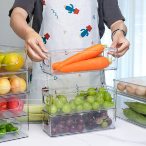 Kimola oppbevaringsbokser til mat 4 pakning