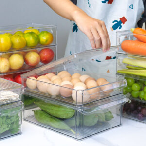 Kimola oppbevaringsbokser til mat 4 pakning