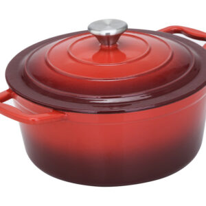 Cs Solingen Xanten støpejernsgryte rød - 26 cm| jerngryte