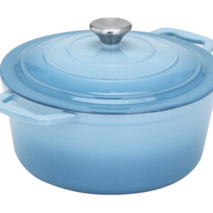 Cs Solingen Xanten støpejernsgryte blå - 26 cm| jerngryte