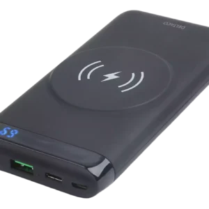 Trådløs PD Power Bank med klokke lader